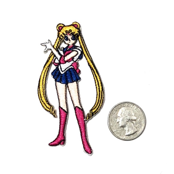 Sailor Moon patch iron on cartoon character DIY - Picture 2 of 2